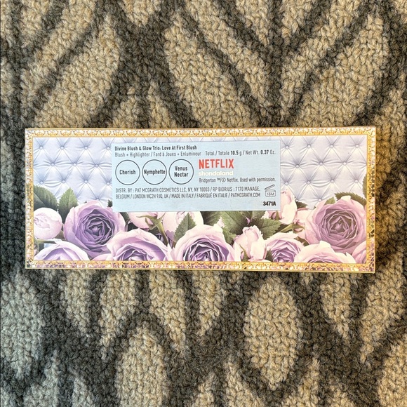 BNIB Pat McGrath Labs X Bridgerton Divine Blush & Glow Trio: Love at First Blush - Picture 7 of 10